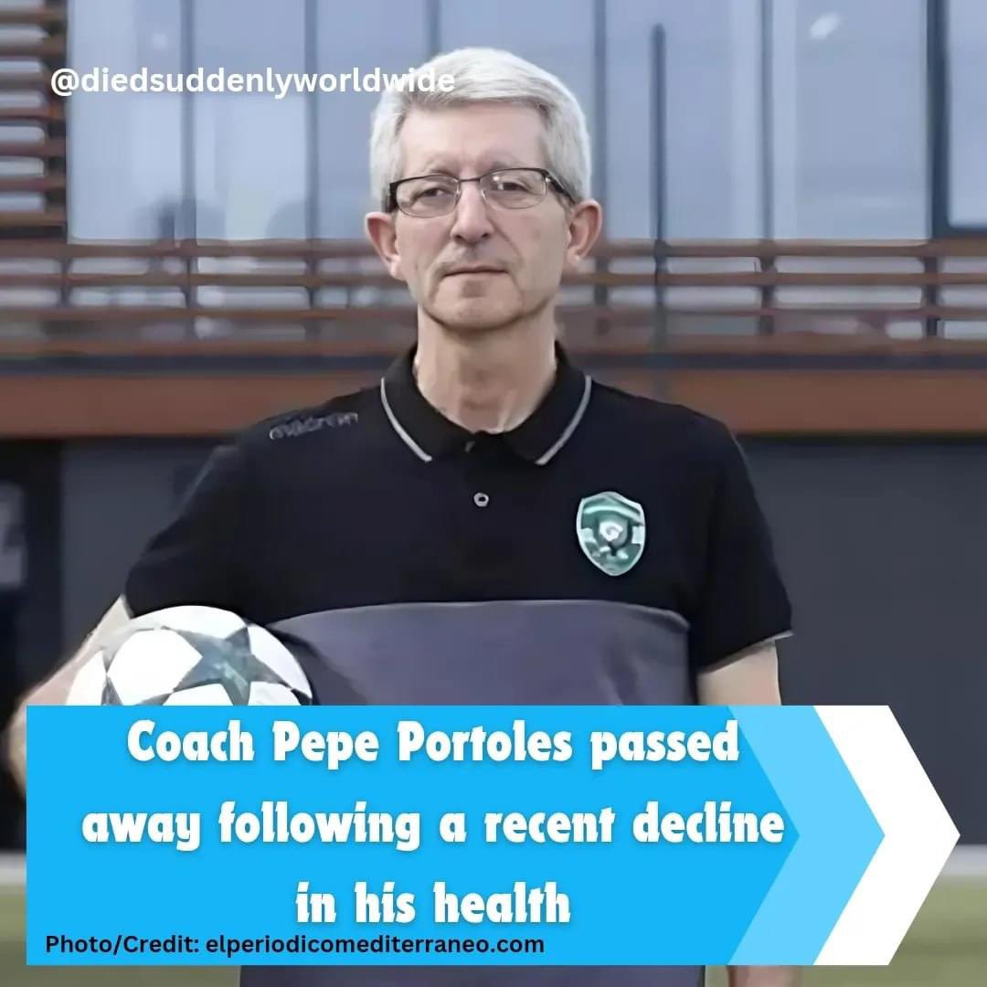 R.I.P Pepe Portolés Pepe Portolés, Real Madrid's physical trainer between 1992 and 1994, passed away at 69 after a stroke. Died: Age 69 (May 3, 2024)