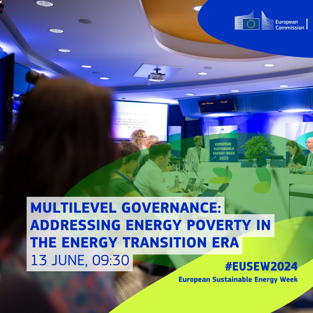 The biggest event dedicated to the #energytransition 🔋 We will be at #EUSEW2024 with @niinaratilainen @BroerRutger @Jonathan_Volt & @martutis6 (from Ecoserveis) 🙌 📍 June 13th - 09:30am - Brussels interactive.eusew.eu/eusew-2024/ses… @Energy4Europe @EU_ScienceHub @EU_CoR @EPAH_EU @BPIE_eu