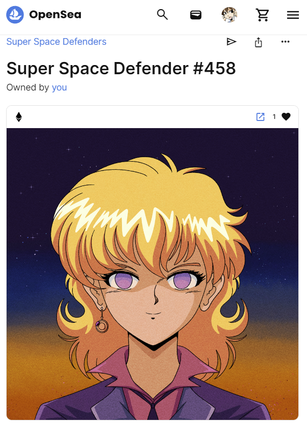 I got a lovely Super Space Defender through the kindness of Vanglog san!✨
I like the world view and vibe of SSD. thank you very much! o((^▽^))o