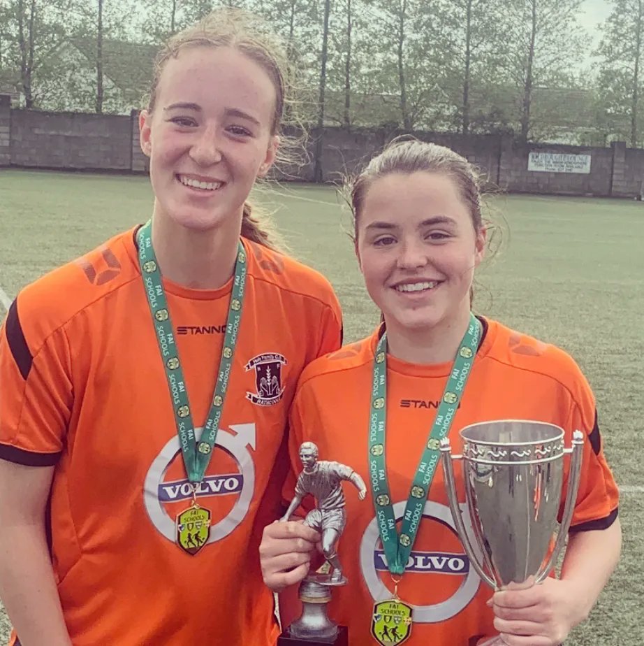 Well done to the U17 Girls' Soccer team, who won a fantastic final against Malahide CS on a 5-4 score line last Thursday!🤩 A special congratulations to Sadie Keane, who scored the winning goal at the very last minute! 👏⚽️🥅 #hfcsrathcoole #extracurricular #soccer