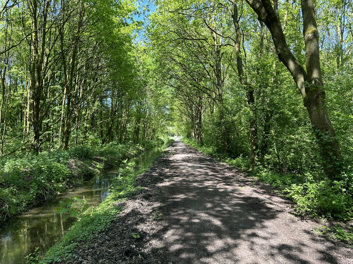 Klein rondje gewandeld echt mooi weer 🍀👌🌞🚶🏽‍♂️🚶‍♀️#Strava ⁦@loopmaatjes⁩