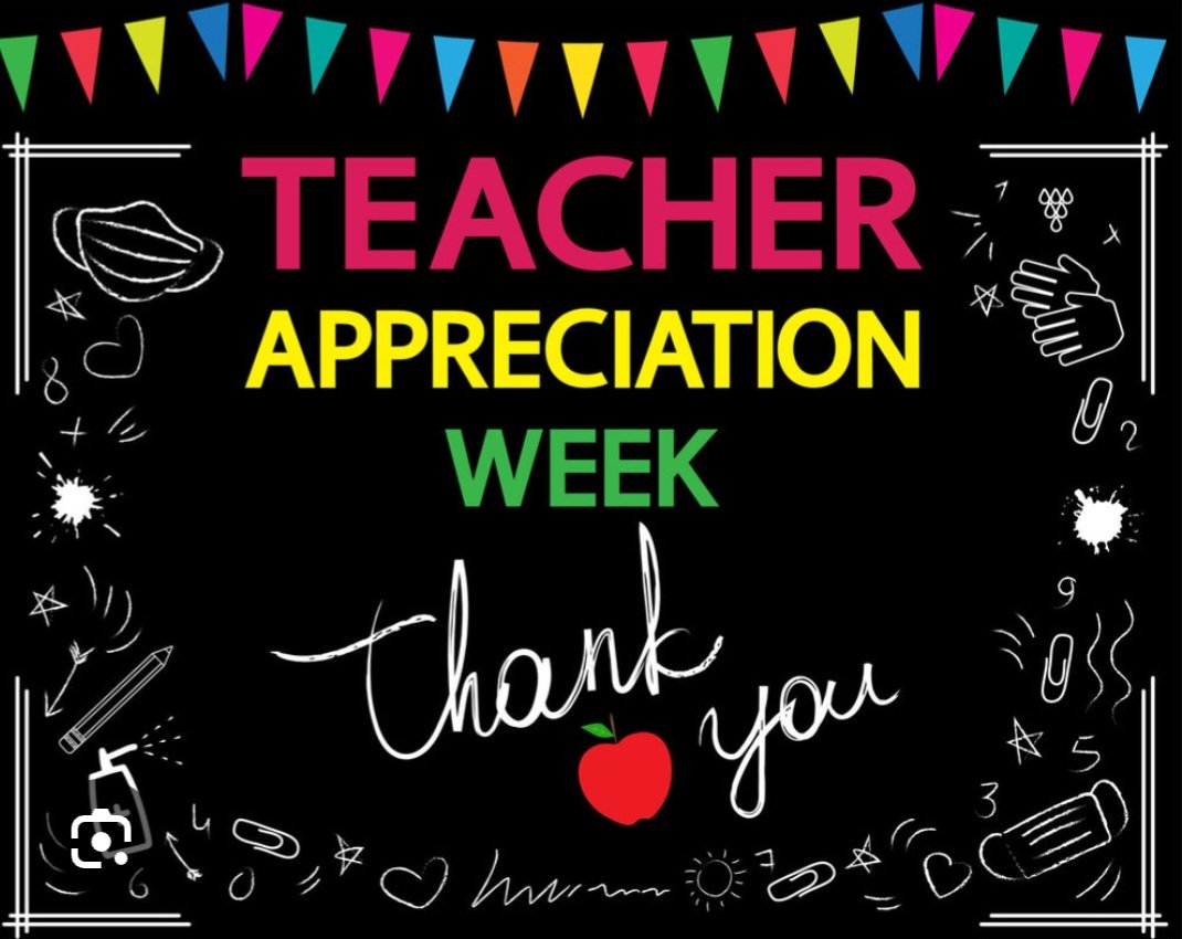 Wishing all our @CobbSchools teachers a very Happy Teacher Appreciation Week! This week, we celebrate all of you and say thank you! #TeacherAppreciationWeek