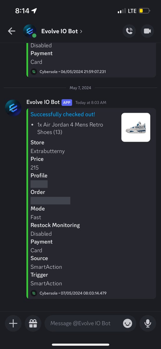 Success from 13maxh