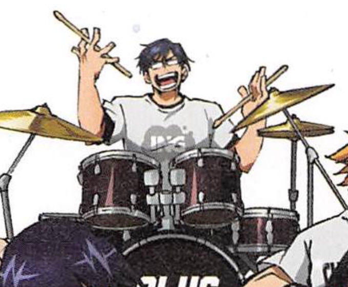 My new favorite genre of Iida Tenya is the drummer one
