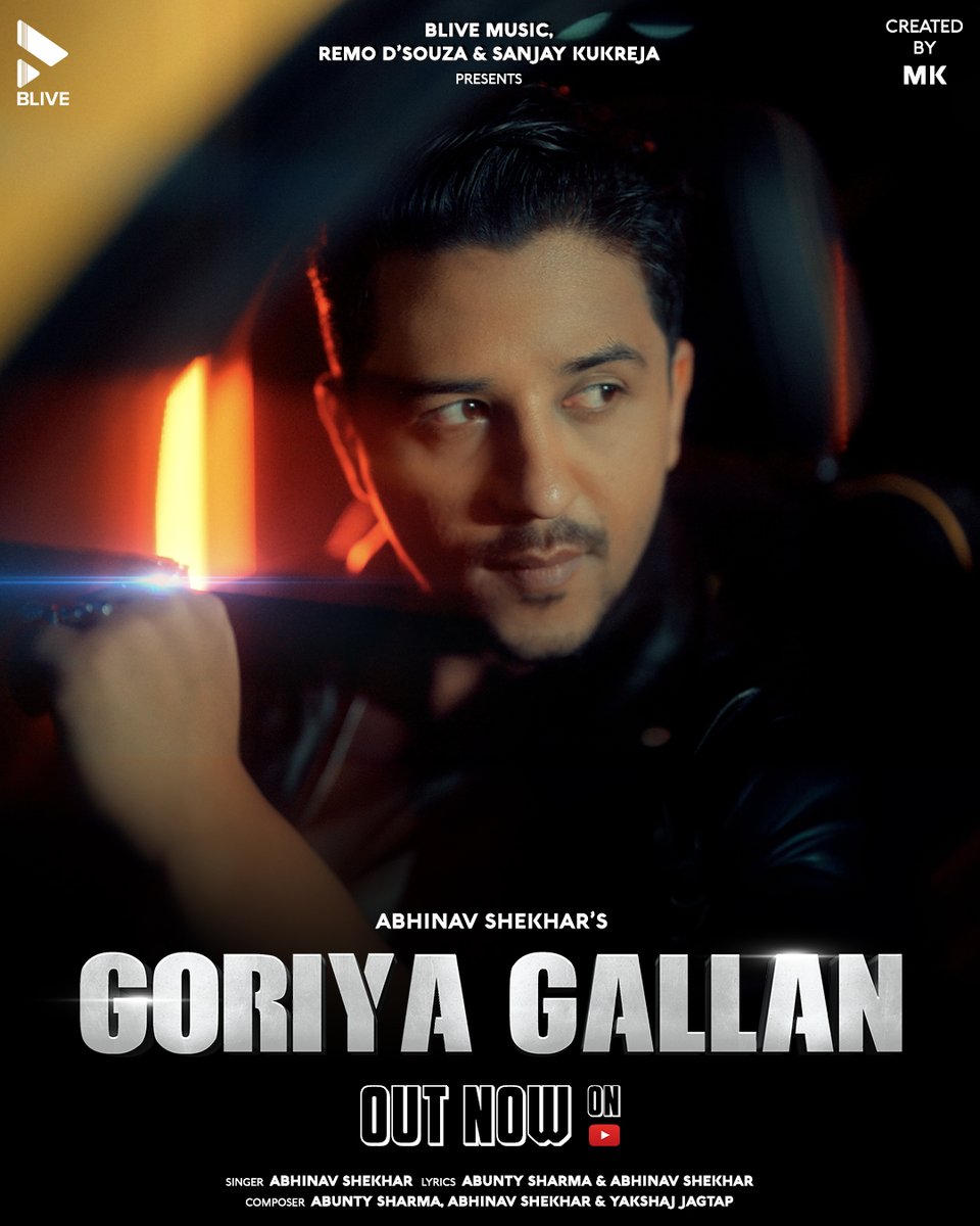 Abhinav Shekhar's 'Goriya Gallan' is set to leave the audience groove to it's fusion of catchy beats & tunes. The melodies in it will leave you running for your dancing shoes. Song Out now on BLive Music's Youtube channel. @abhinavsblive youtu.be/fe-5XfGoVRM Like,…