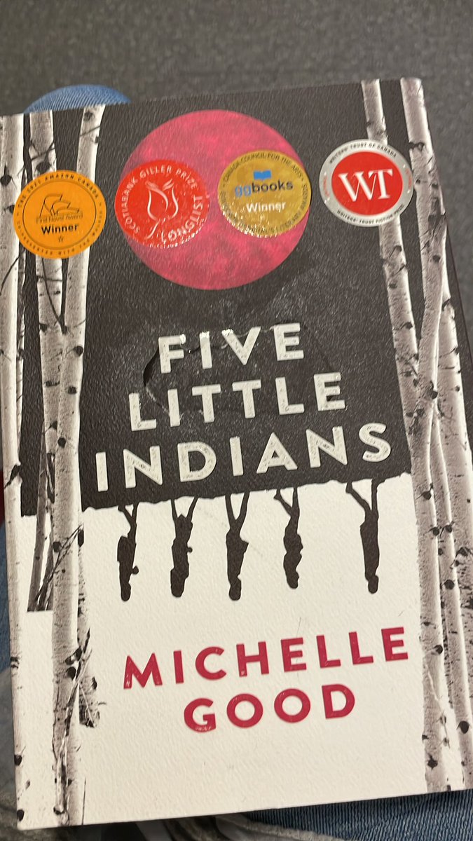 Reading #FiveLittleIndians and thinking about all those missing & murdered Indigenous children and women who are so missed by their communities. We can and must do better as a society.@TVDSBEquity