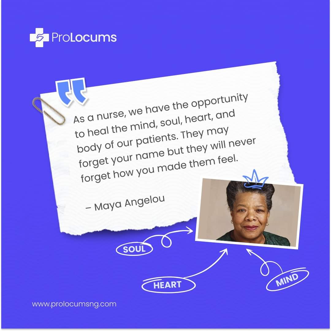 Keeping in tune with the upcoming nursing week, we would like to share this quote to motivate all nurses and tell them to keep going. 

#MedicalStaffing #HealthcareJobs
#NurseLife #HealthcareRecruitment
#NurseStaffing #MedicalJobs #RNJobs
#NurseJobs #NursingCareer #NursingLiife