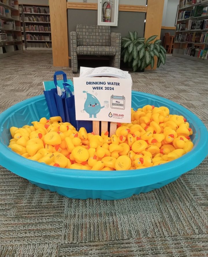 Zeeland, you blew us out of the water (pun intended) our activity bags are nearly gone but we've dropped off a truckload of rubber duckies and added printables to our website at zeelandbpw.com/water-week 💧 #drinkingwaterweek #publicwater