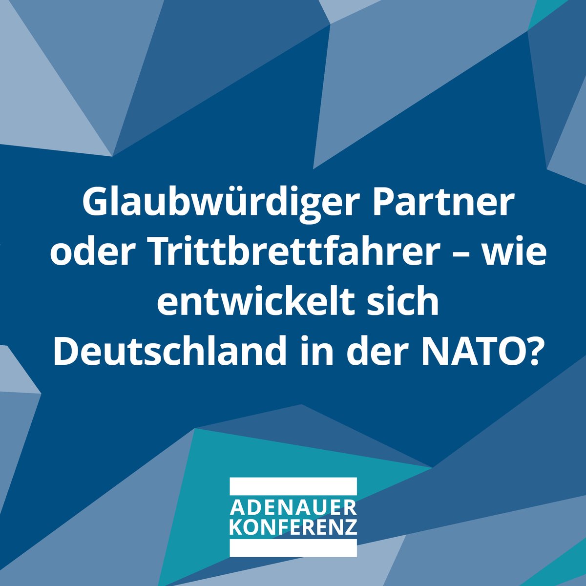 #Bundeswehr stärken & kriegstüchtig werden. Finanzielle, materielle & personelle Ressourcen sowie ein ausgeprägter Verteidigungswille sind essenziell – mehr auf dem 1. Panel der XII. #AdenauerKonferenz. 🗓️ Jetzt anmelden! kas.de/de/veranstaltu…