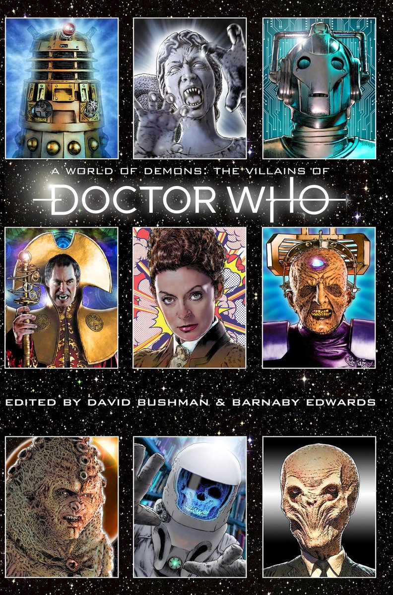 Running a 50% off sale on our FIRST #DoctorWho Essay book The A World of Demons: The Villains of Doctor Who. Get ready for the new season of WHO by reading about all the big bads that the Doctor has gone up against. @kendeep #whovian @bbcdoctorwho tuckerdspress.com/product-page/a…