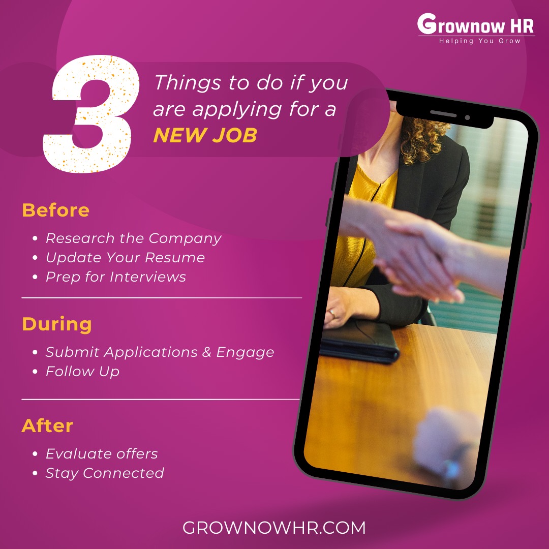 Ready to take the next step in your career? Here are three crucial things to do when applying for a new job.👍🏻

To know about us please visit grownowhr.com 

#Grownowhr #HRsolutions #HumanResources #HRfirm #Interview #meme #candidate #applicant #jobapplicant