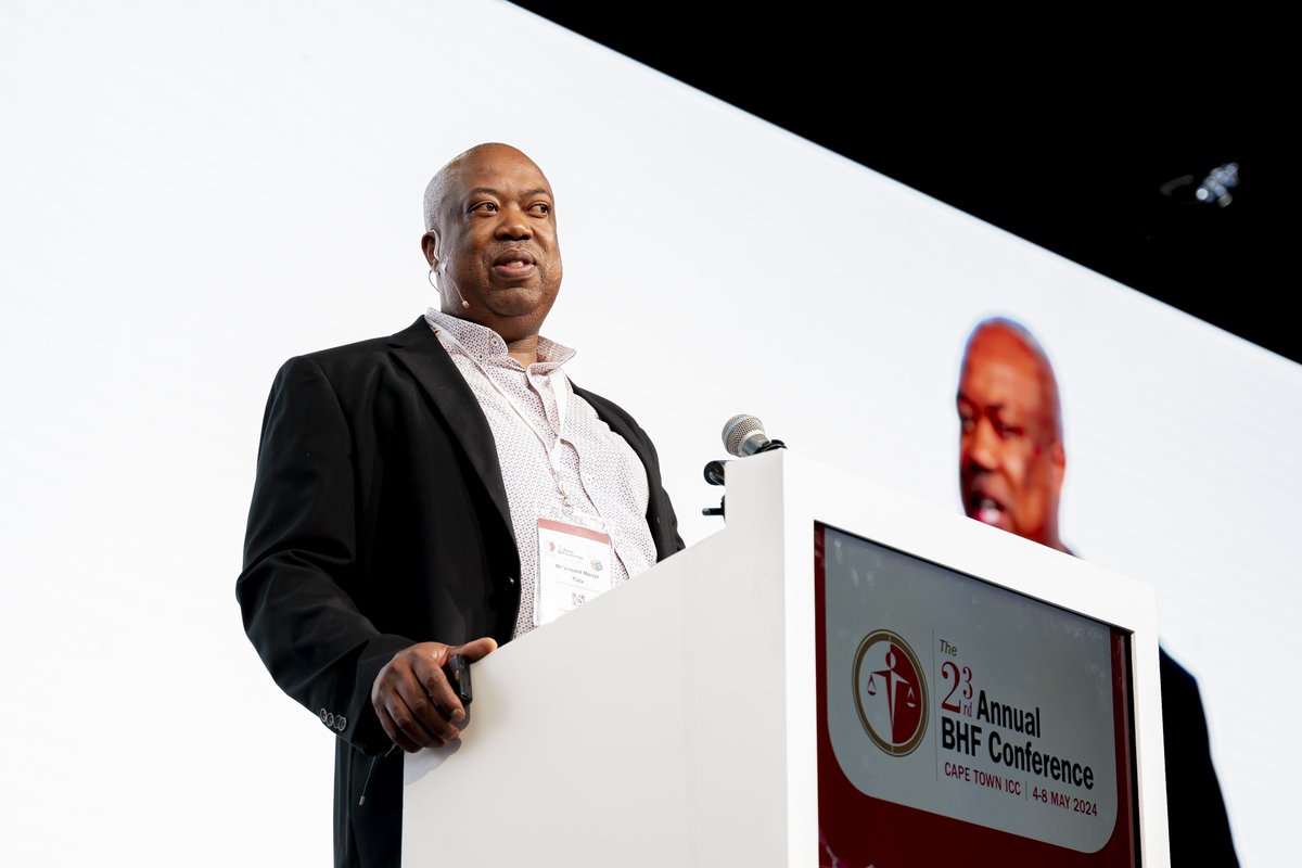 #DayTwo: The first Plenary Session, led by Dr. Vuyane Mhlomi, CEO of Quro Medical, delved into integrated delivery systems - fostering sustainability by addressing fragmentation. #BHFConference2024