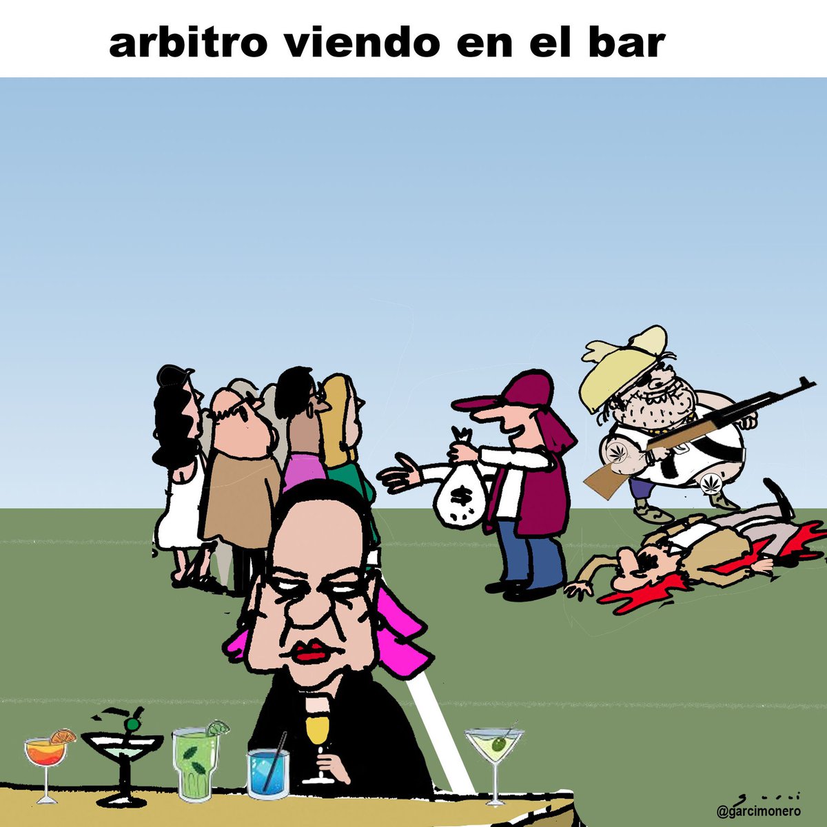 📰 Árbitro viendo en el bar (@Garcimonero) #FelizMartes