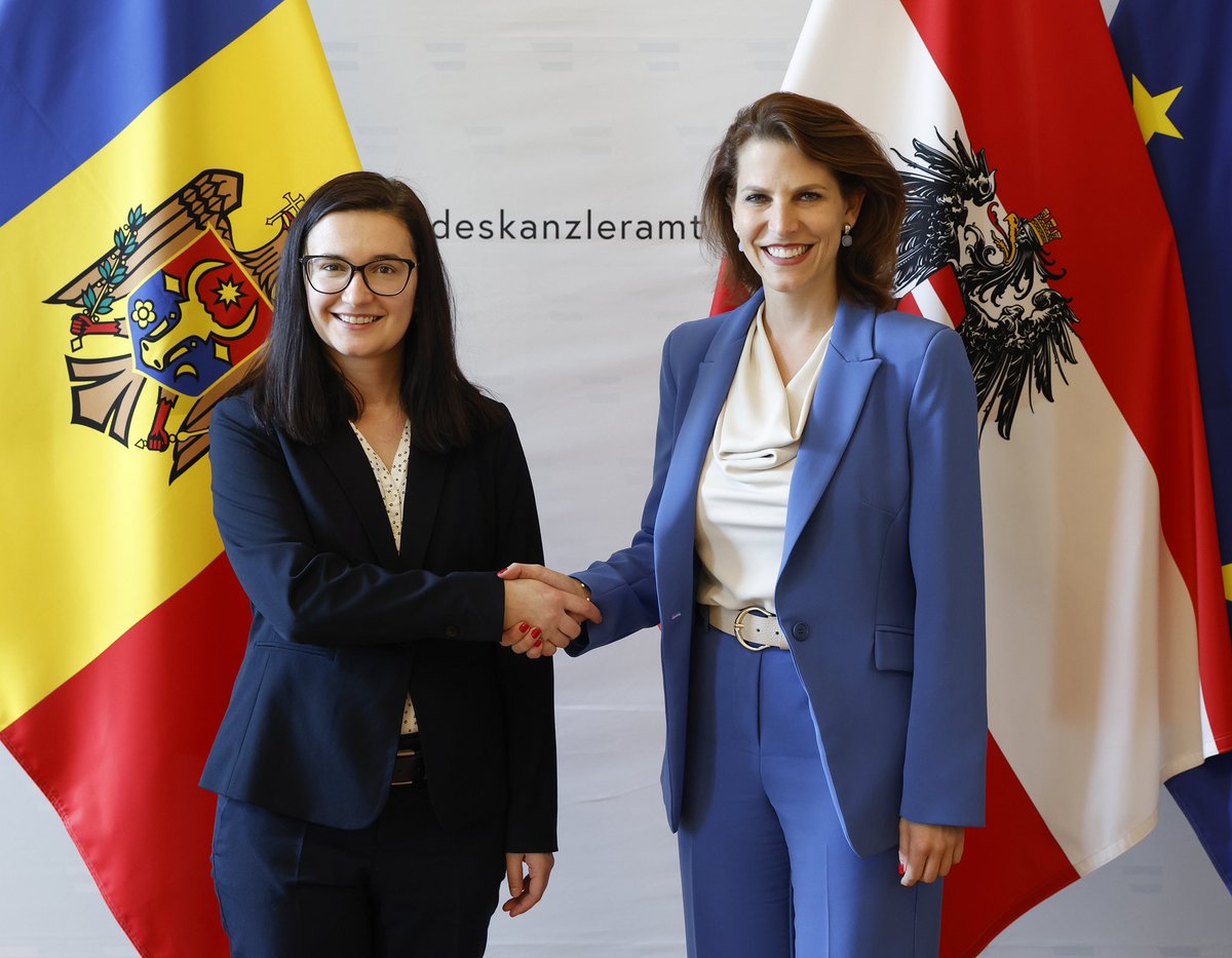 Thank you for the excellent exchange, dear Deputy Prime Minister for European integration @cgherasimov! Full support for Moldovas independence, sovereignty and territorial integrity against the backdrop of Russia‘s war of aggression against Ukraine and destabilising actions in…