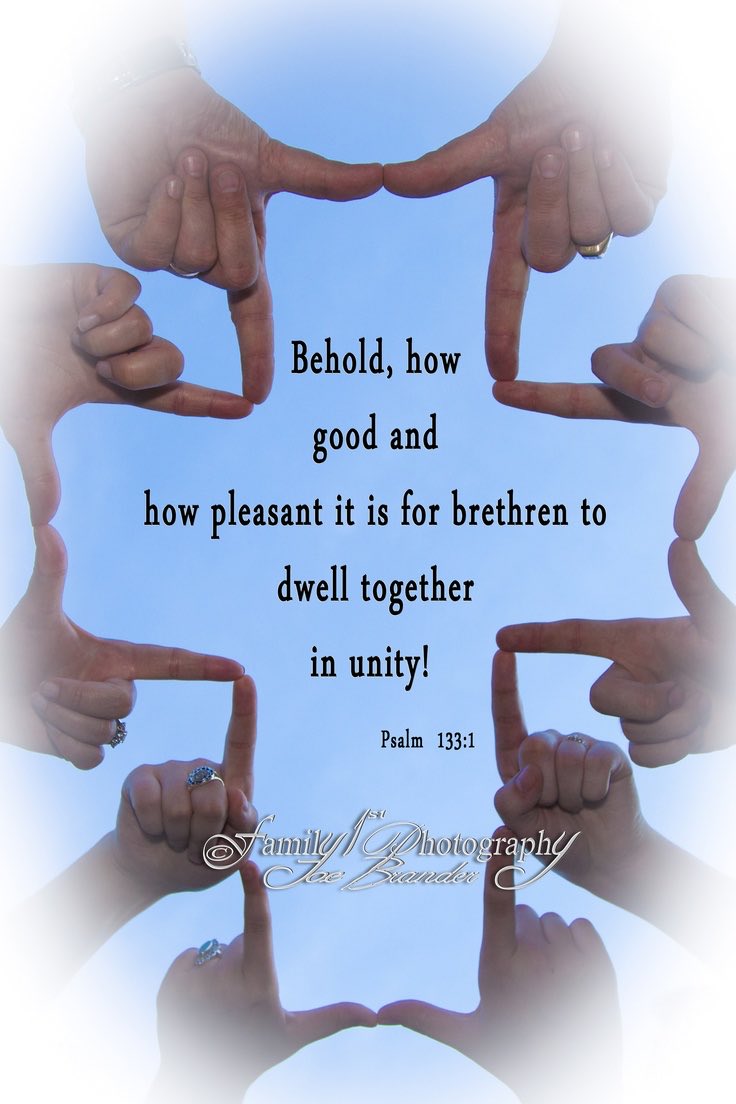 Good Morning Fishers of Men🪝✝️ Christian unity is a mighty agency! GOD calls upon the members of His church to receive the Holy Spirit, to come together in unity & brotherly sympathy, to bind their interests together in love. He in whose heart Christ abides recognizes Christ