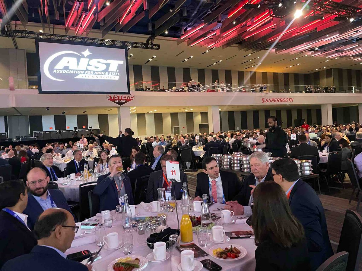 It’s time for the President’s Award Breakfast, a signature event we anticipate each year—a moment to honor steelmakers & celebrate their achievements on the industry’s grandest stage. The keynote will be delivered by Máximo Vedoya, CEO of Ternium. Watch at vimeo.com/event/4223778/…