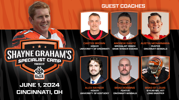 👀 the guest coaches for @Shaynegraham17's Specialist Camp on 6/1 in Cincy! 🏈 Learn more & register: go.netcamps.com/events/3912-sh…