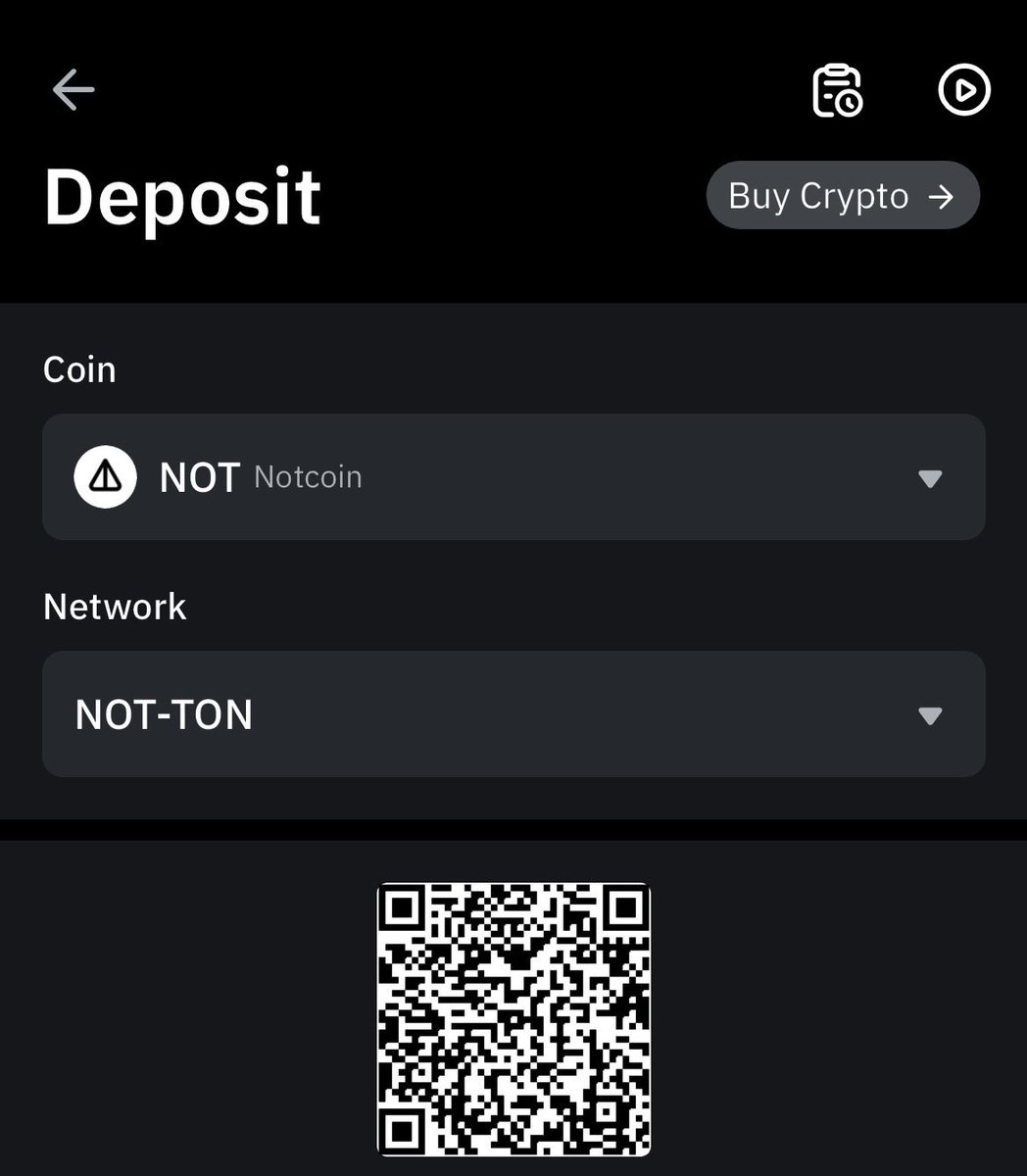 Fucking bullish on @thenotcoin and deposit is live on bybit 🚀 probably nothing 💎 #Notcoin