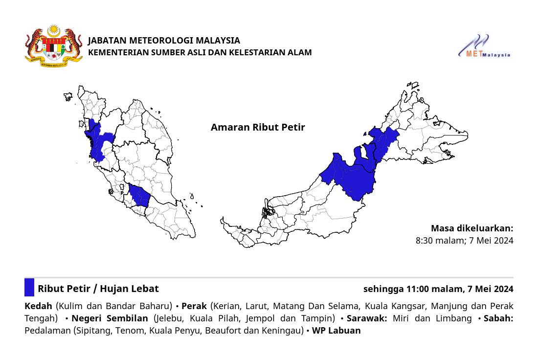 AMARAN RIBUT PETIR. ⛈⛈⛈ #ributpetirmetmalaysia #metmalaysia #NRES #MalaysiaMadani