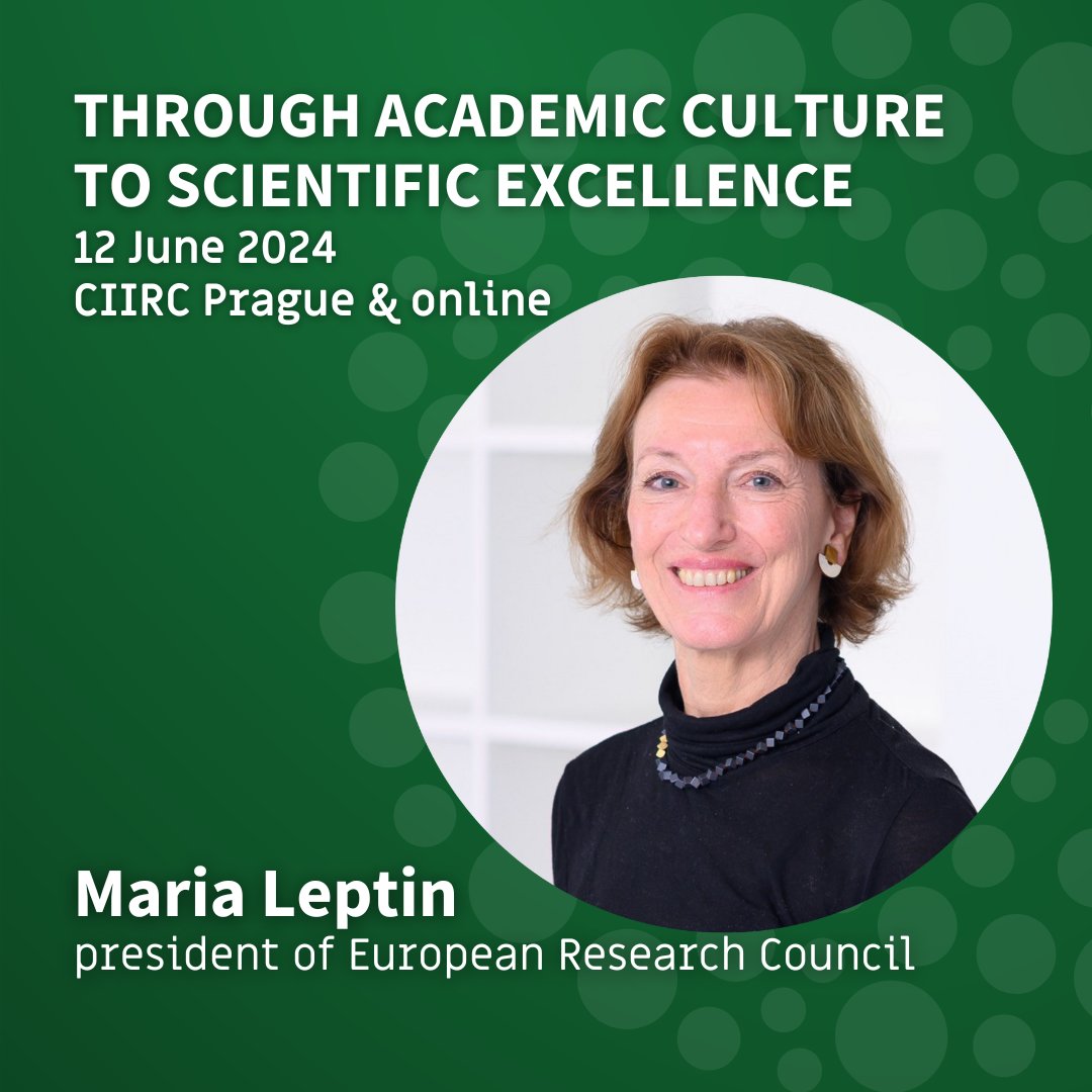 📢5 weeks left until our final conference on academic culture! 🎓 💫We are honoured to welcome Prof. Maria Leptin @mleptin as one of our keynote speakers, currently serving as the President of the @ERC_Research ! 👩‍🔬Prior to her appointment as ERC President, she was the…