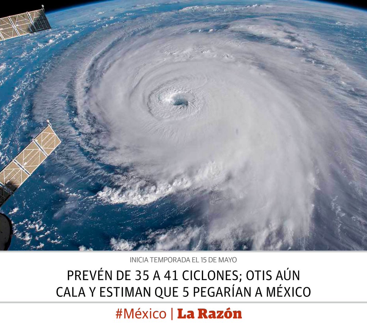 📰 #EnPortada | Prevén de 35 a 41 ciclones; Otis aún cala y estiman que 5 pegarían a México bit.ly/4b5d5AB
