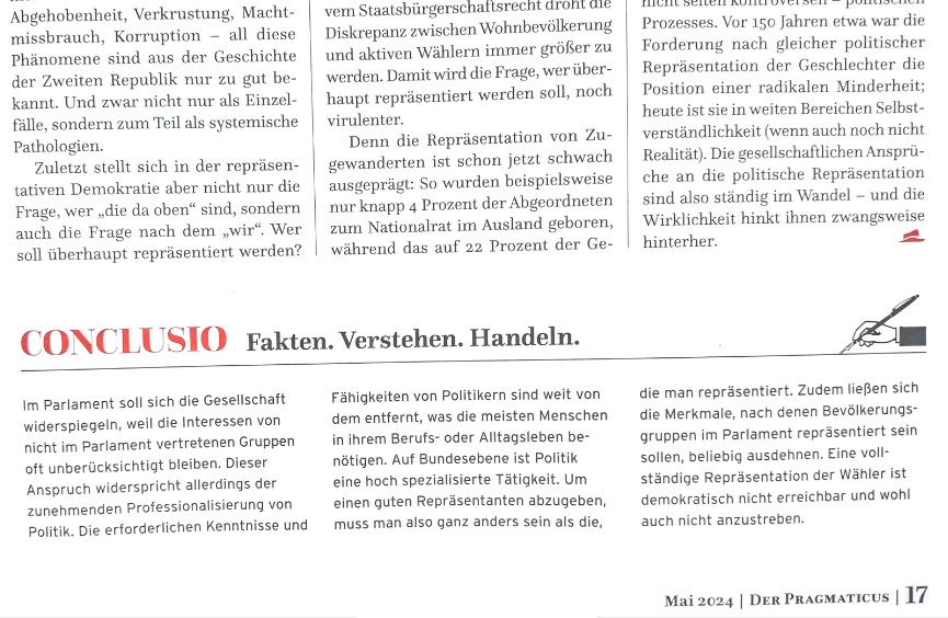 Der #Pragmaticus völlig ideologiefrei über #Demokratie phantasierend: 'Eine vollständige Repräsentation der Wähler ist demokratisch nicht erreichbar und wohl auch nicht anzustreben.'

Um theoretisch Unmögliches geht es gar nicht, sondern darum: bosolei.com/2022/11/22/arb…