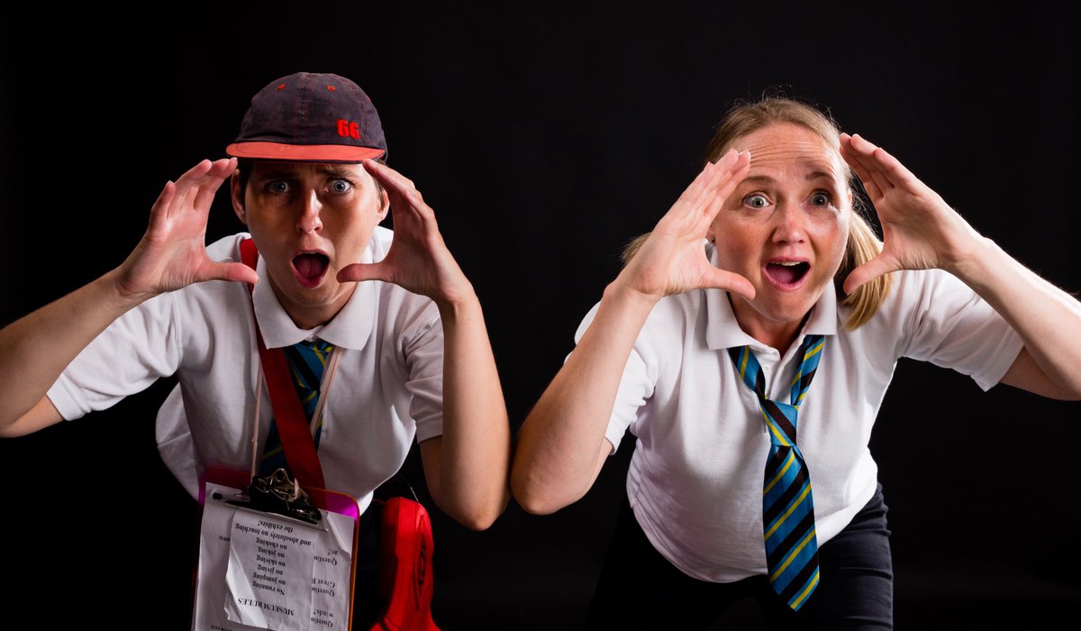 Look out! Roy and Maggie are on a school trip to a maritime museum when they get whisked away to a once beautiful tropical island, and encounter a dastardly litterbug pirate captain, hunting for gold! Join us at @RedbridgeDrama on Tue 28 May at 11 and 1.30 visionrcl.org.uk/event/plundere…