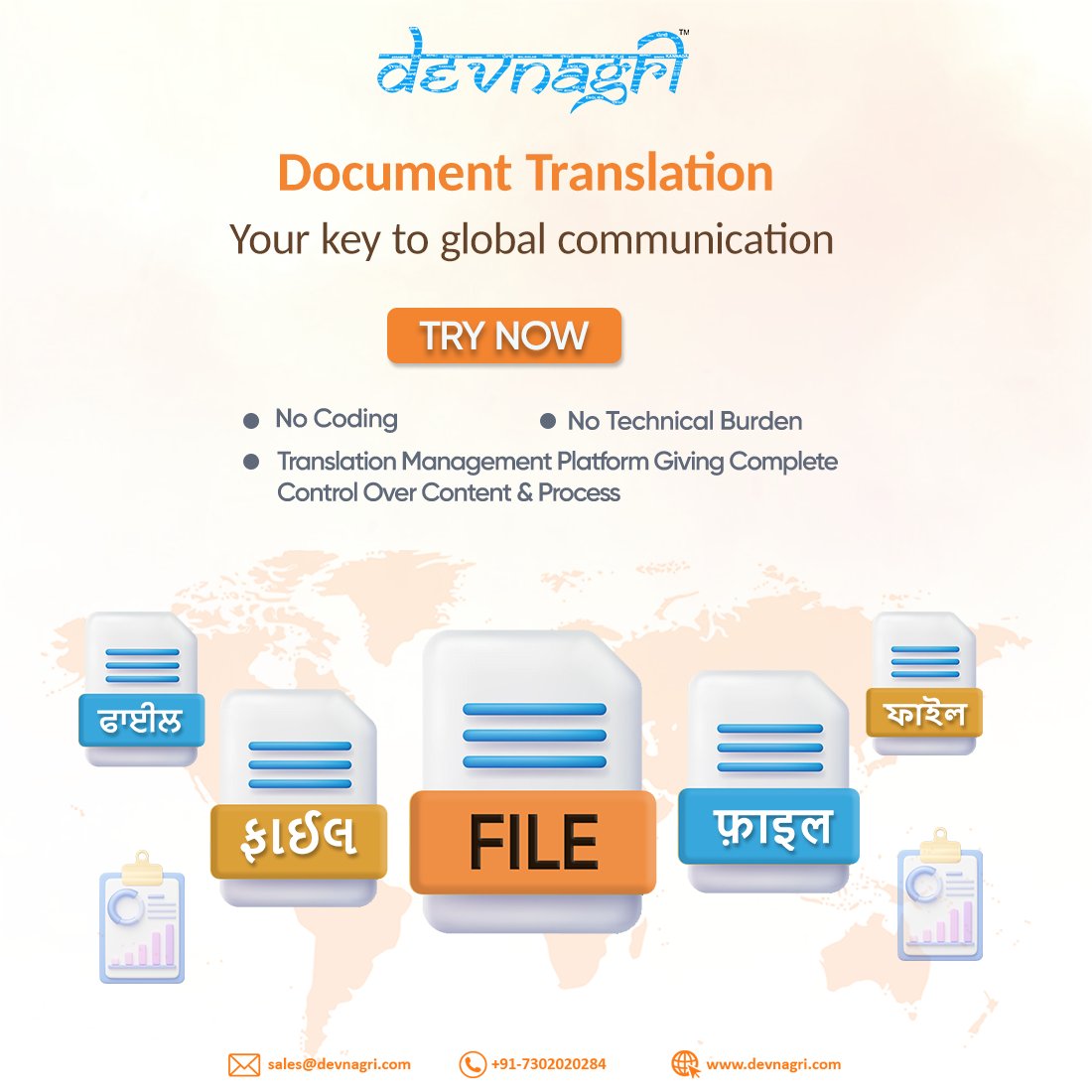Break #language #barriers effortlessly with #Devnagri's #Document #Translation #solutions! From #legal #docs to #marketing #content, we've got you covered. 

Visit - devnagri.com/document-trans…! 

#DevnagriTranslations #BreakTheBarrier #GlobalReach