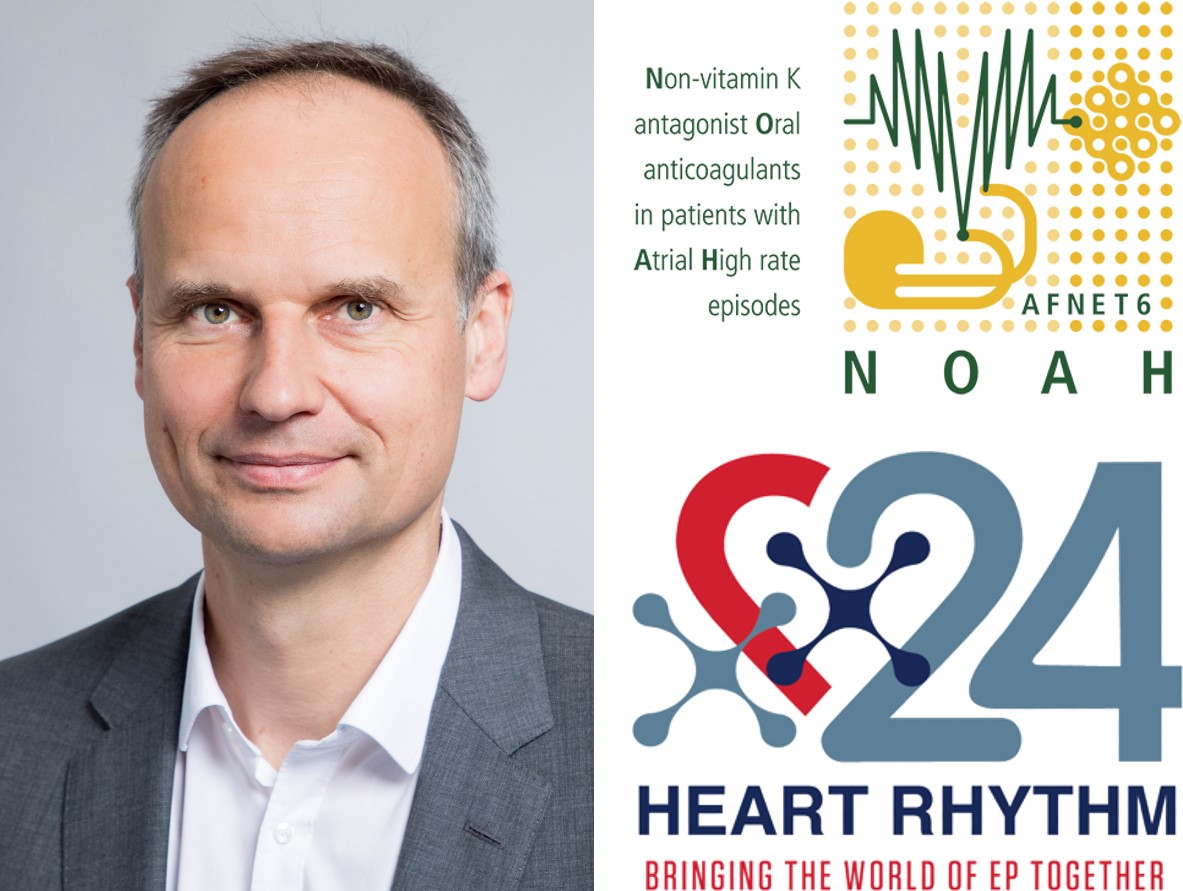 🤩🎉Only one week to go: Excited about the #HRS2024 in #Boston from May 16-19! Looking forward to the presentation of Prof. Kirchhof about the #NOAHtrial results. Can't make it to #Boston? Don't miss and attend online! #AFNET #Afib #heart #cardiotwitter