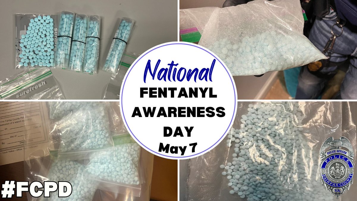 Today is #NationalFentanylAwarenessDay. Our officers are dedicated to keeping our community drug-free, working tirelessly to combat this deadly substance. Learn more about our efforts and resources here: bit.ly/3YaX1Y5 #FCPD