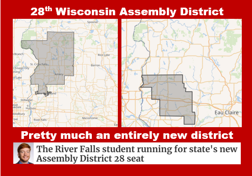 #Wisconsin #2024election: UW-River Falls student, 'staunch conservative', and #Trump-lovin' Brady Penfield announces his candidacy for the 28th Assembly District #goodbye #packing #cracking #gerrymandering #cheating @WisGOP @Hello #fairmaps @WIFairMapsCo 
paulsnewsline.blogspot.com/2024/05/wiscon…