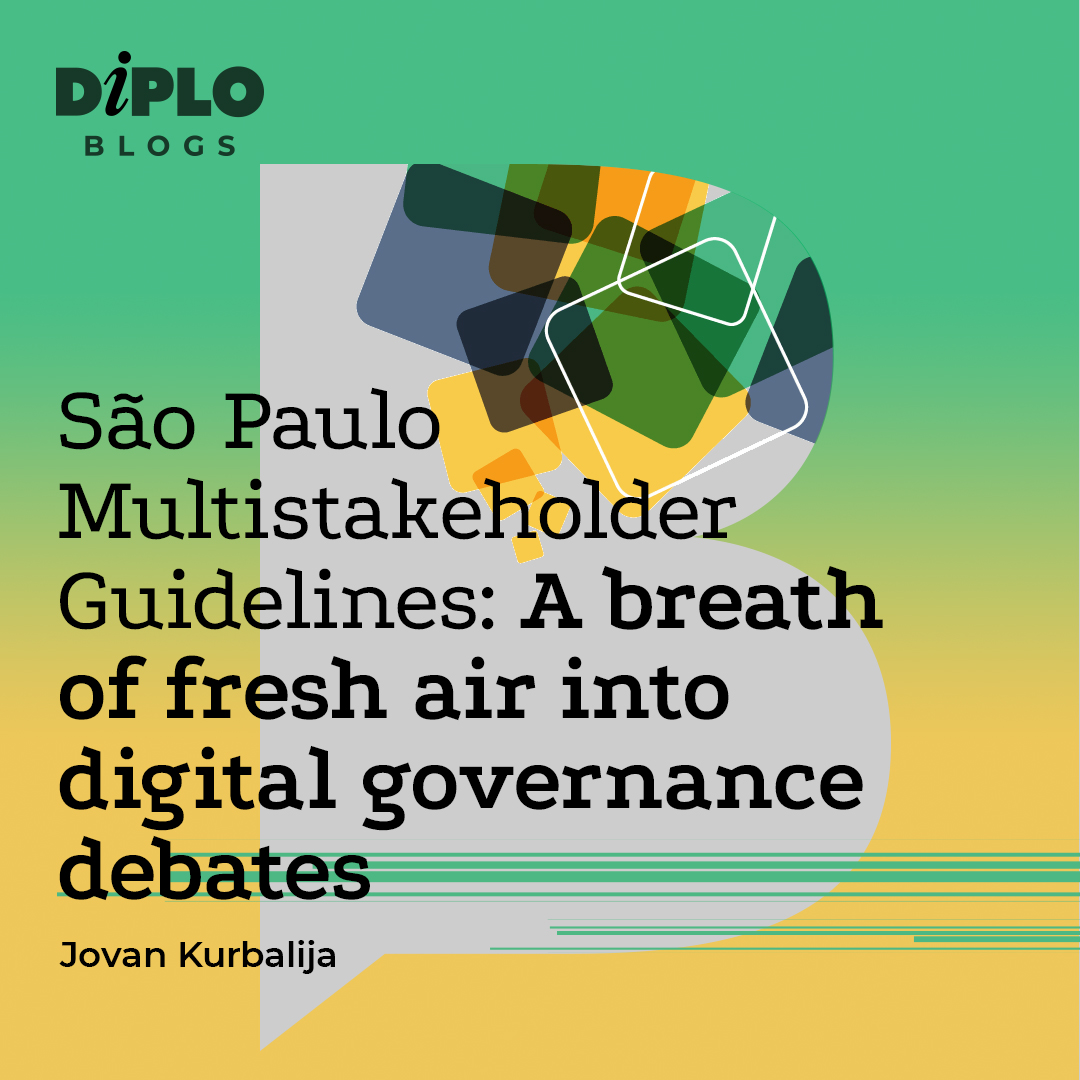 🌐 Curious about the future of digital governance? Read about the São Paulo Multistakeholder Guidelines and learn how they clear the air on AI debates while offering pragmatic solutions ⬇️ bit.ly/4buP9X9 💡 . . #Blog #DiploBlog #DiploFaculty #DigitalGovernance #AI