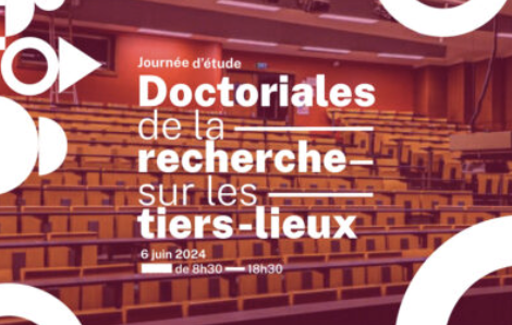 📆 #Doctoriales de la #recherche sur les #tiers-lieux (6 juin, Paris) : les inscriptions sont ouvertes jusqu'au 24 mai - Observatoire des Tiers-Lieux  @geographiecites @EVSUMR5600 Pléiade/ @univ_spn geographie-cites.cnrs.fr/doctoriales-de…