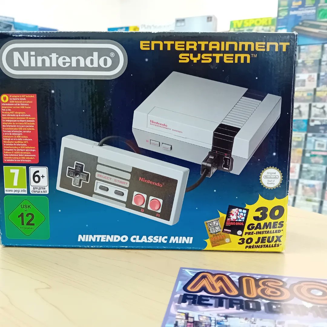 MisoRetroGames's tweet photo. Some MEGA mini consoles available in store now! 👀

Relive the old classics and rekindle your love of #retrogames 😍

Although I've always been a bit of a NES head myself, there's something to love about the Megadrive, isn't there 😁

Grab yours today, store is open until 5pm https://t.co/omacq4x7E3