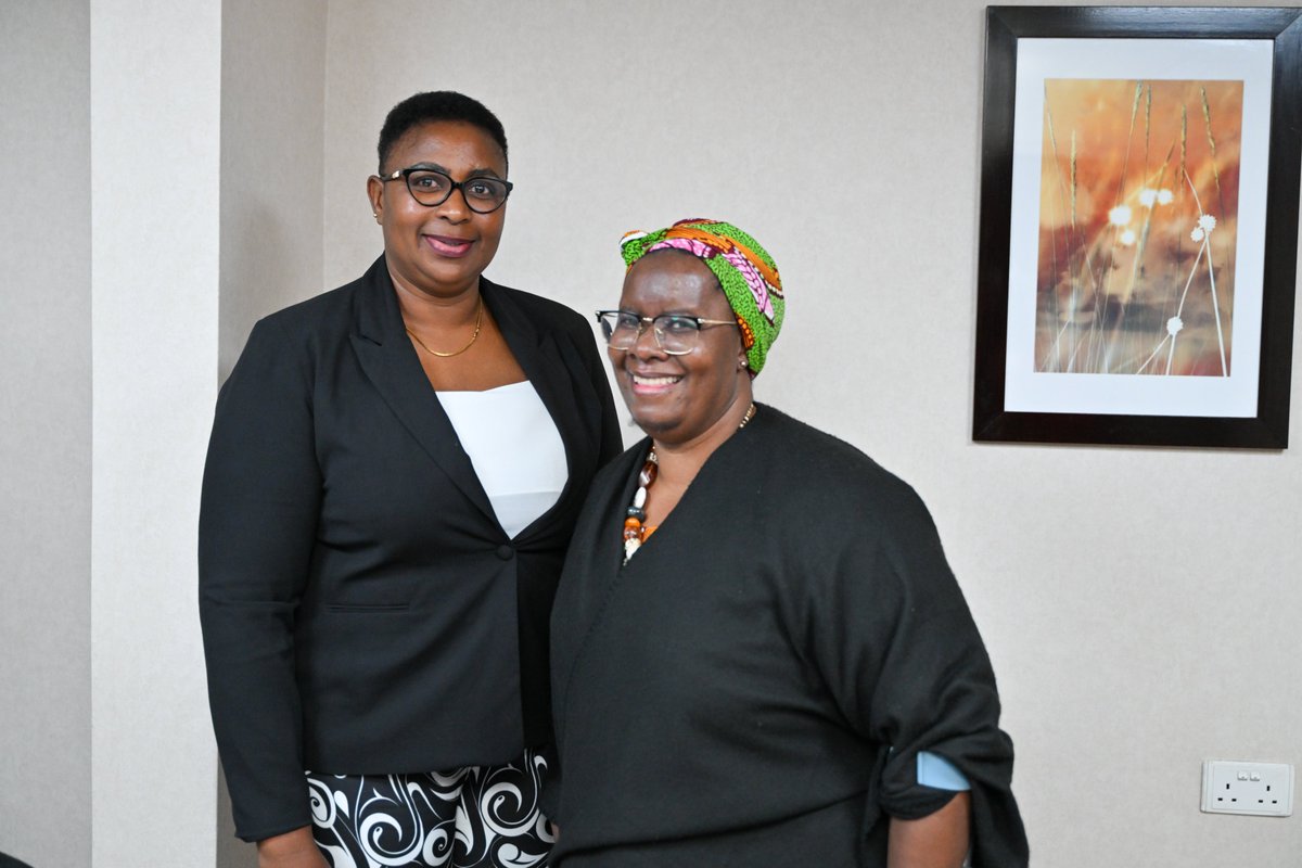 In a meeting with Cabinet Secretary for Gender, Culture, Arts, Heritage of #Kenya, Hon. Aisha Jumwa Katana, @UN_Women DED @vanyaradzayi commended the Ministry's work on #GenerationEquality, funding opportunities 4 women, the national care policy& the two-thirds gender principle