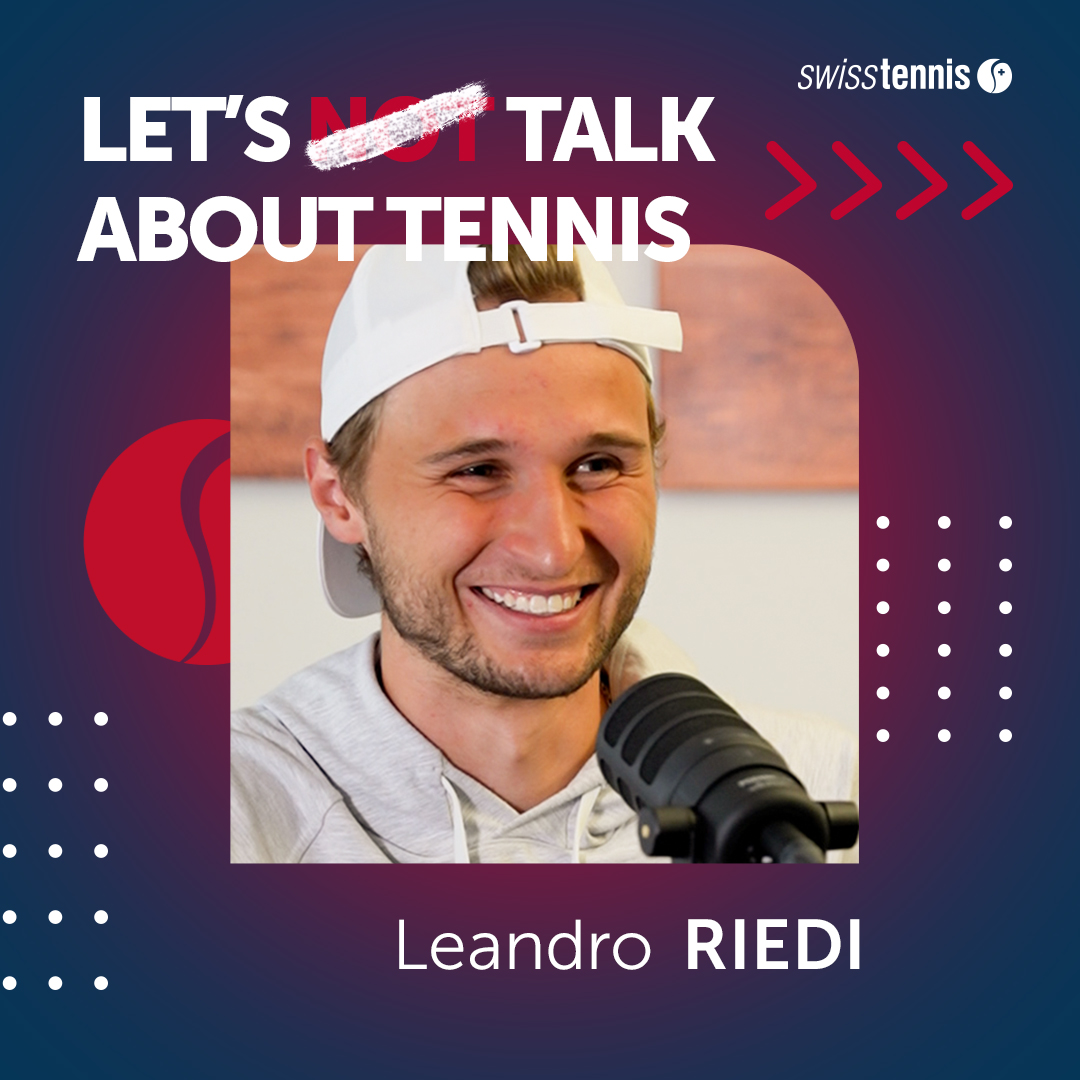 Leandro Riedi: 'On the court I have my peace of mind' The latest edition of the podcast 'Let's talk about tennis now on Spotify, Apple Podcasts and YouTube 🎙️🗣️ ▶️ swisstennis.ch/de/news/news-d… #SupportTheSwiss #tennis #players #podcast #LetsTalkAboutTennis #LTAT