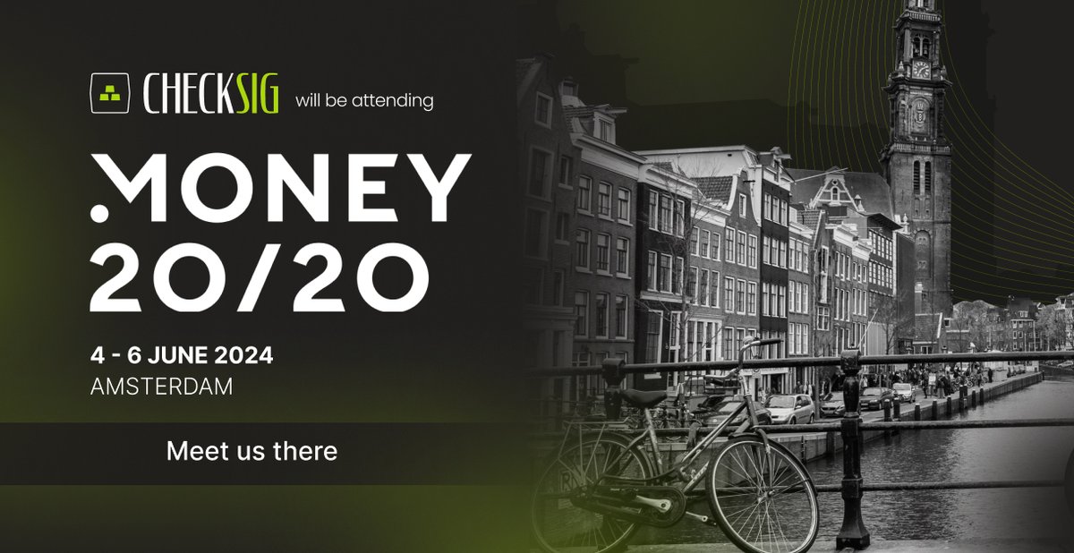 Excited to announce our participation at @money2020  in Amsterdam!

#Money2020 is the heartbeat of the global fintech ecosystem and is where the most innovative companies meet to shape what's next for the industry and we want to do our part!

Meet us there at Booth SH11.
