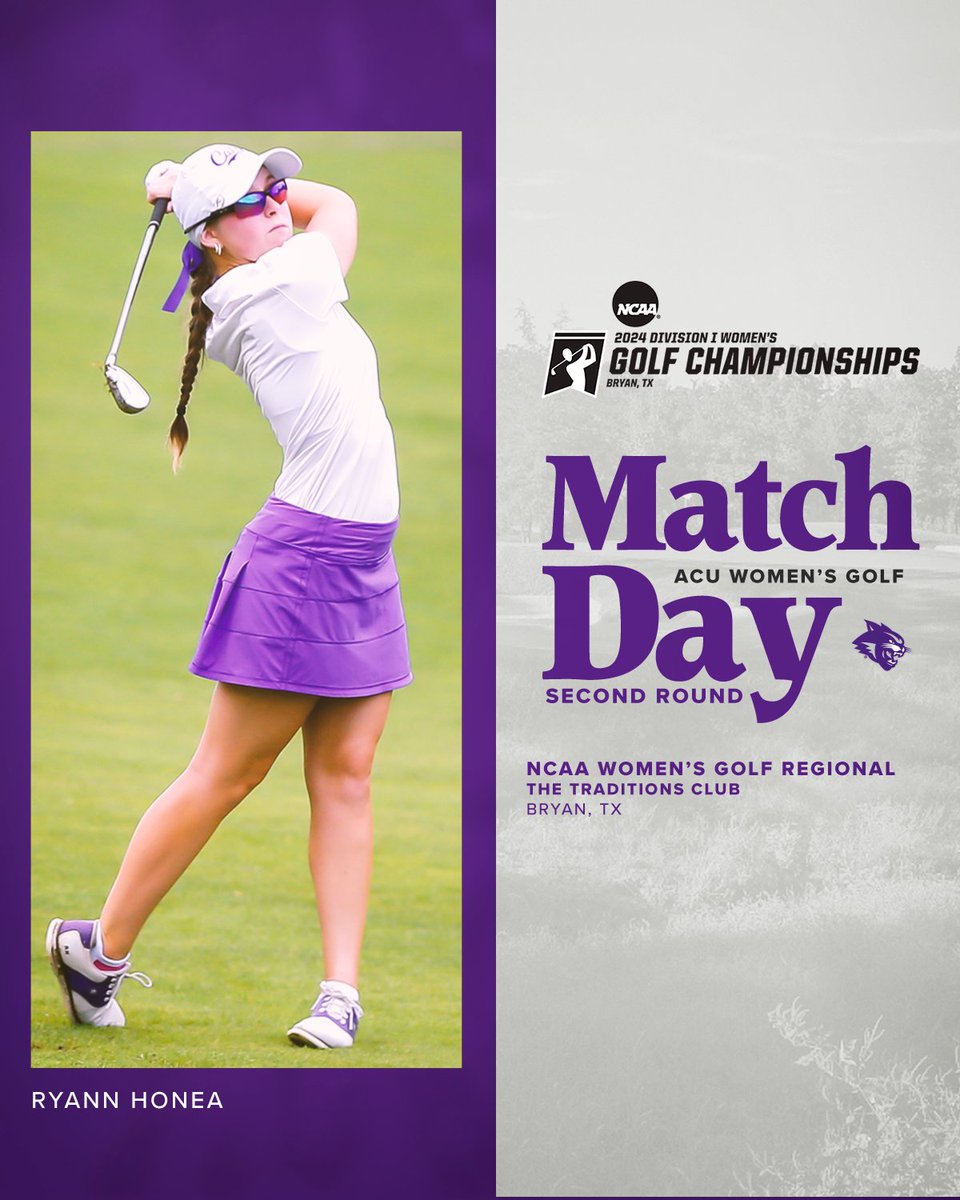 Round 2⃣ coming up‼️ 🏌️‍♀️: NCAA Women's Golf Regional ⛳️: Traditions Club 📍: Bryan, TX 📈: tinyurl.com/5e6fje6p #MakeHistory | #GoWildcats