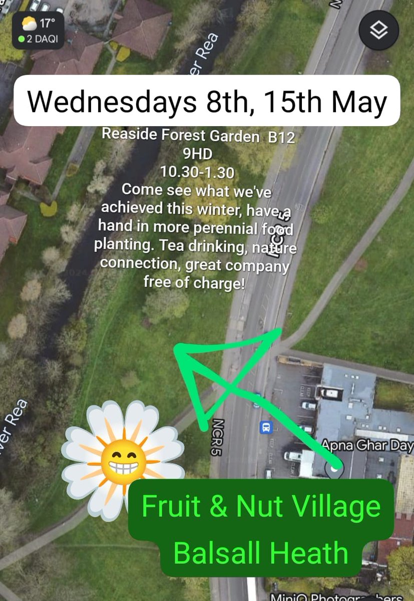 #ReasideForestGarden care session tomorrow... 8th May 10.30 am to 1.30 pm. #BalsallHeath #OpenToAll