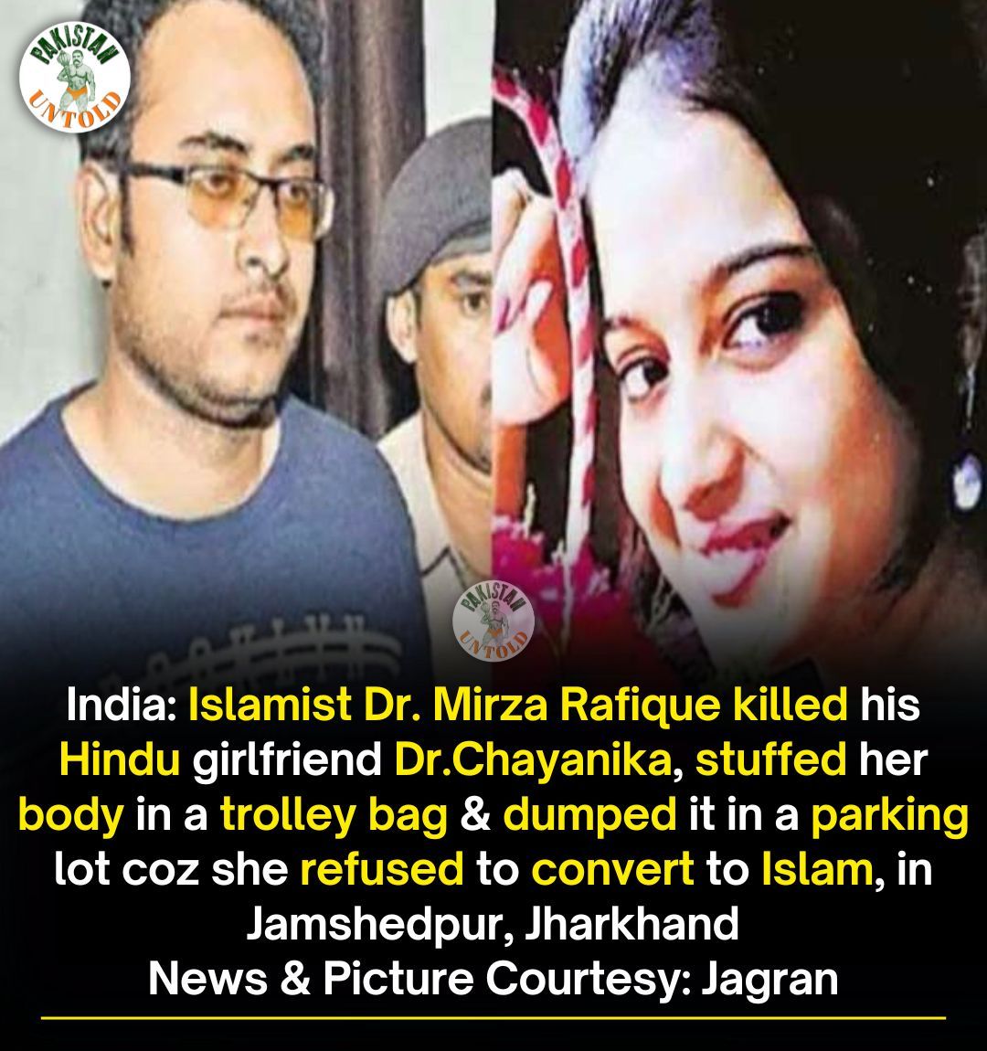 Chayanika loved Mirza coz her love was above religion. Chayanika is now dead.