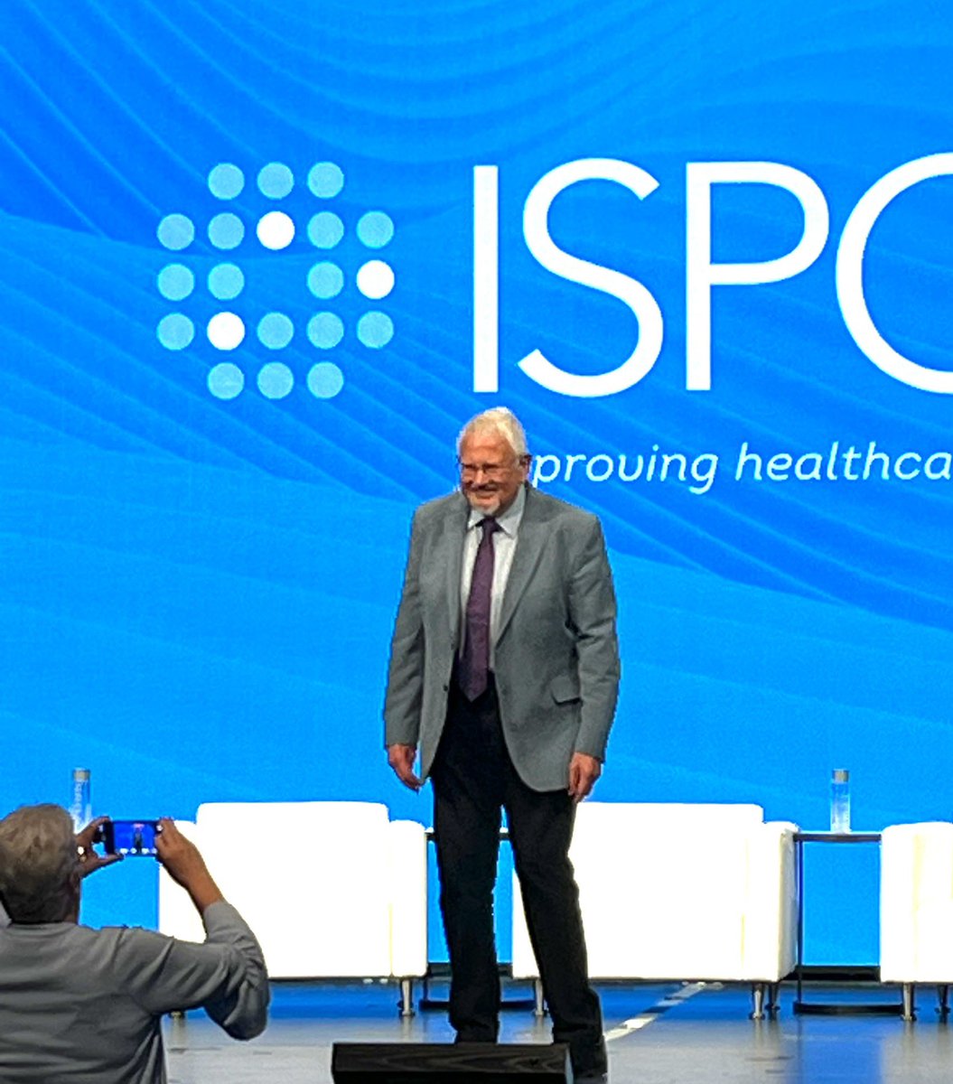 Dr Mike Drummond is being recognized for his significant influence and impact during his tenure as editor and chief of Value in Health at #ISPORAnnual. Thank you, Mike! #HEOR #ValueInHealth #healthcare