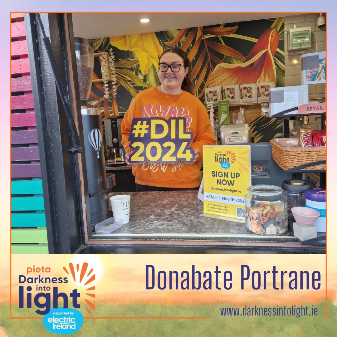 On this sunny back-to-work morning, we were very grateful to get coffee and support from #Cuppacabana. 

We hope you’ll join us on Saturday morning 🌅 for the #Donabate #Portrane @PietaHouse #DarknessIntoLight walk 

🔗 darknessintolight.ie