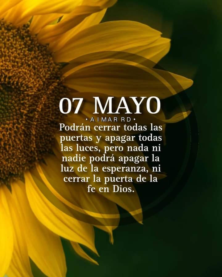 #7deMayo 🙏