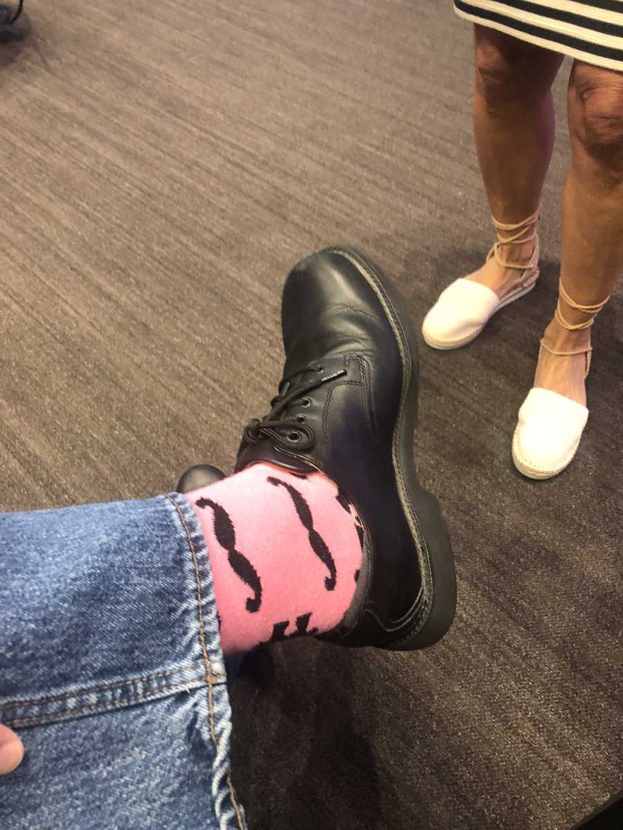 It’s a #pinksocks kind of day at #swaayhealth live 2024! Love interacting with this community!