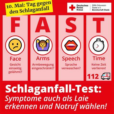 ❗️Heute ist 'Bundesweiter Tag gegen den Schlaganfall'. Wie erkenne ich einen Schlaganfall und wie handle ich richtig? #stroke #afib #AFNET #risk