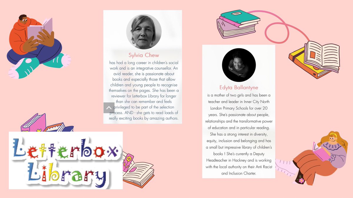 Bringing you more vertebrae from our #LetterboxLibraryBackbone 💚Letterbox Library reviewers💚 Sylvia, a social worker, and Edyta, a deputy head, have been with us for 14 and 5 years respectively, sharing their bookish wisdom. ➡️: letterboxlibrary.com/how-we-select-…