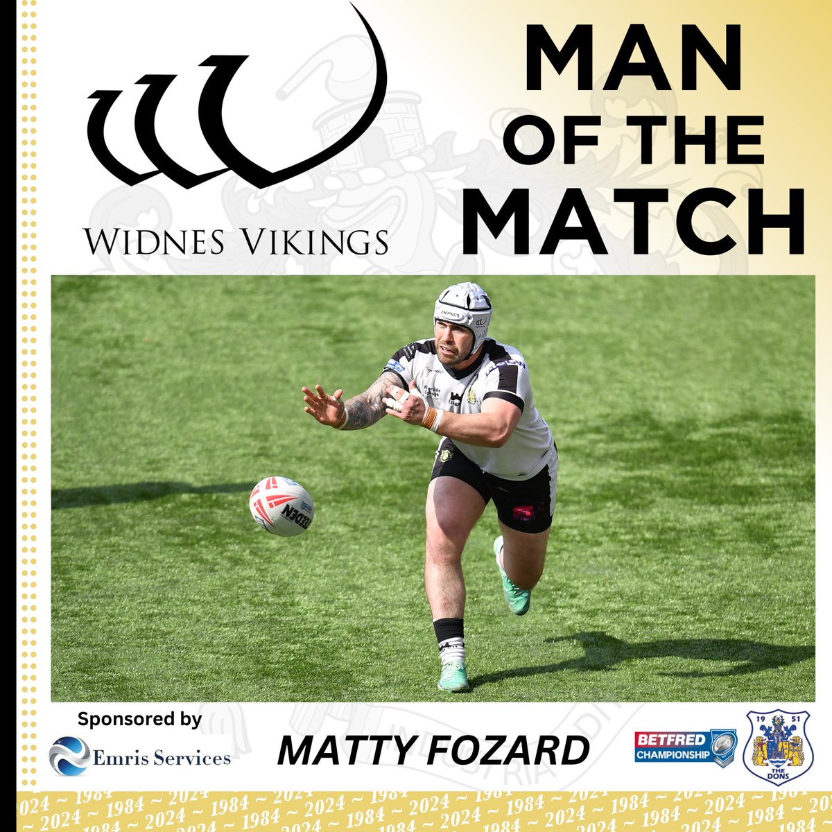 🏅 You voted for @mattyfozard as your Man of the Match for his performance against Doncaster on Sunday! He edges it receiving 30% of the votes 📊 Well played Foz! 👏 #COYV 🧪 #WeAreWidnes