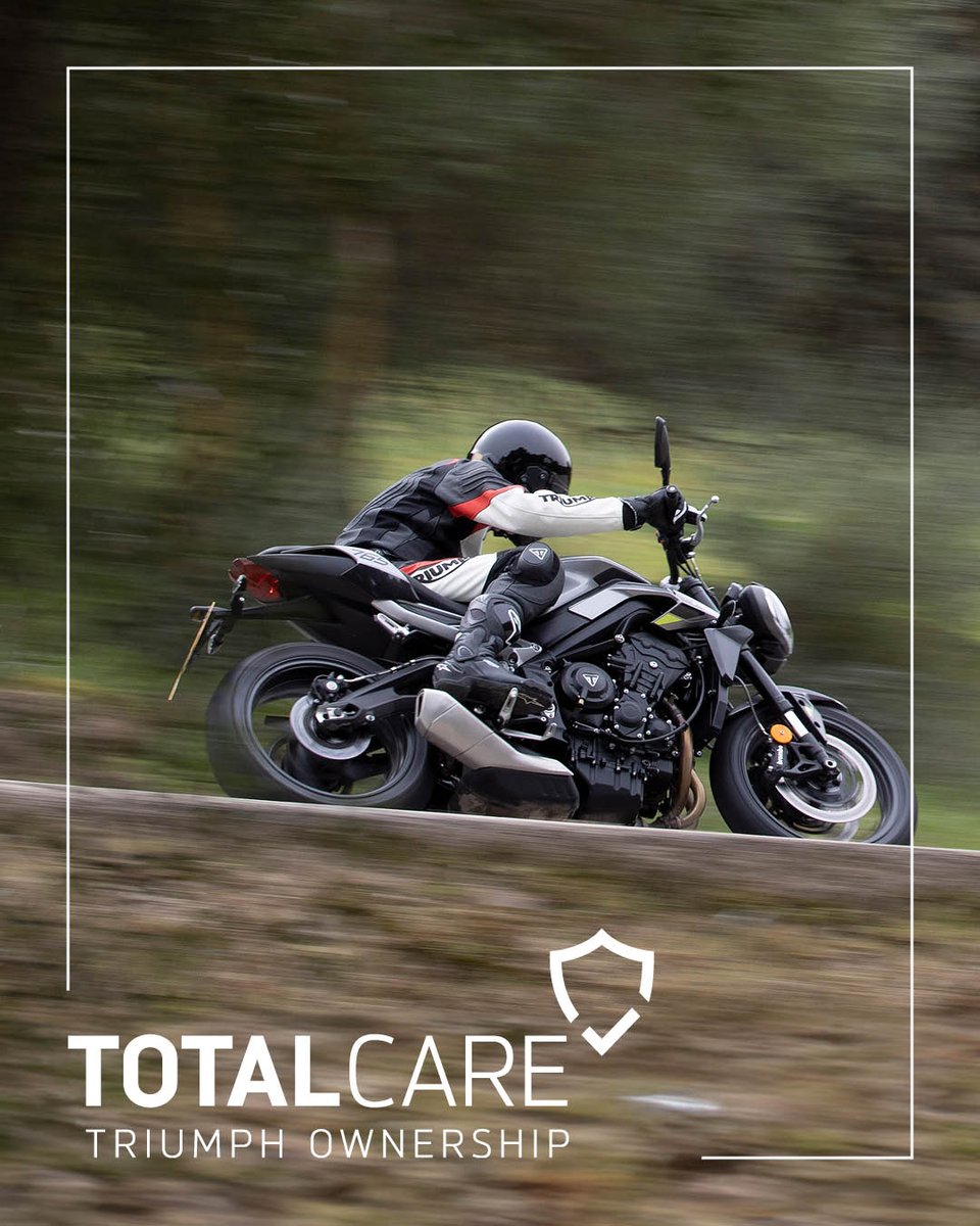 Get ready for the long riding days ahead and book a Bike Health Check at your local Triumph Dealer. Find a dealer: bit.ly/4a1pAMb #ForTheRide #TriumphMotorcycles #TriumphTotalCare