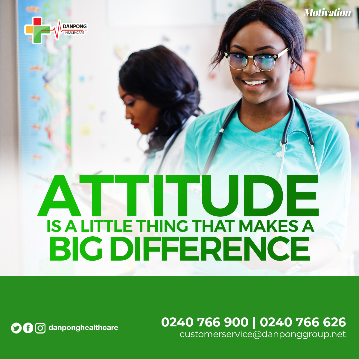 Attitude is a little thing that makes a big Difference
#Danpongcares
#healthyandhappy