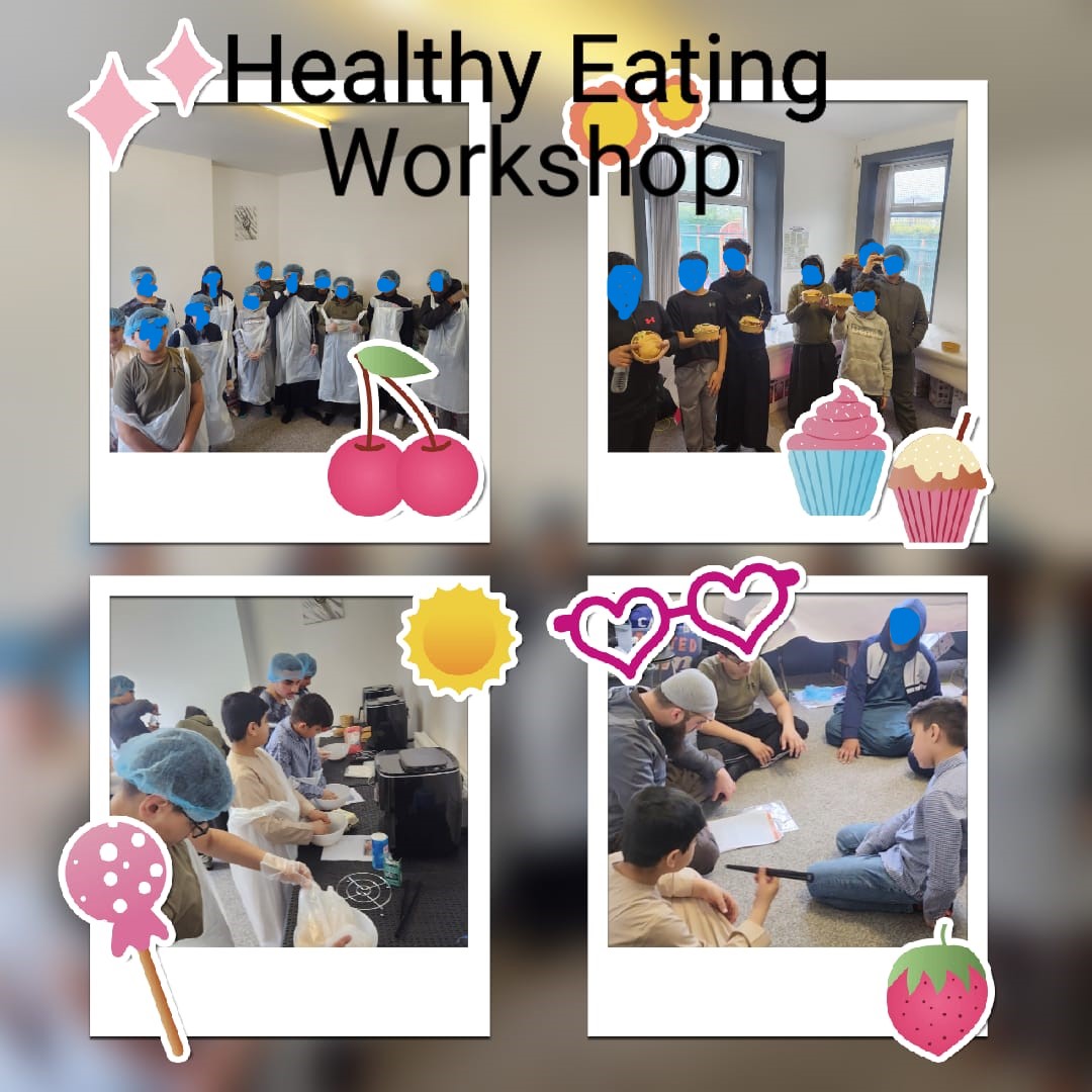 Musjid Ibrahim in Barkerend is delivering workshops for young people to learn how to cook healthy foods and learn importance of having a healthy lifestyle. These lil chefs are what a future of building resilience and better well-being in ethnic minority communities looks like.